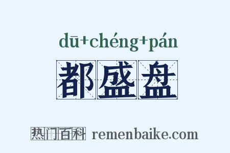 都盛盘是什么意思的图片